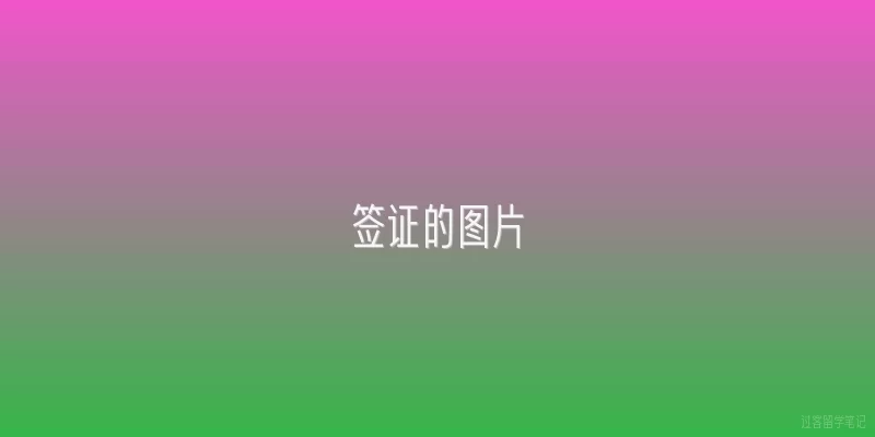 签证的图片|办理签证需要提交什么类型的照片？
